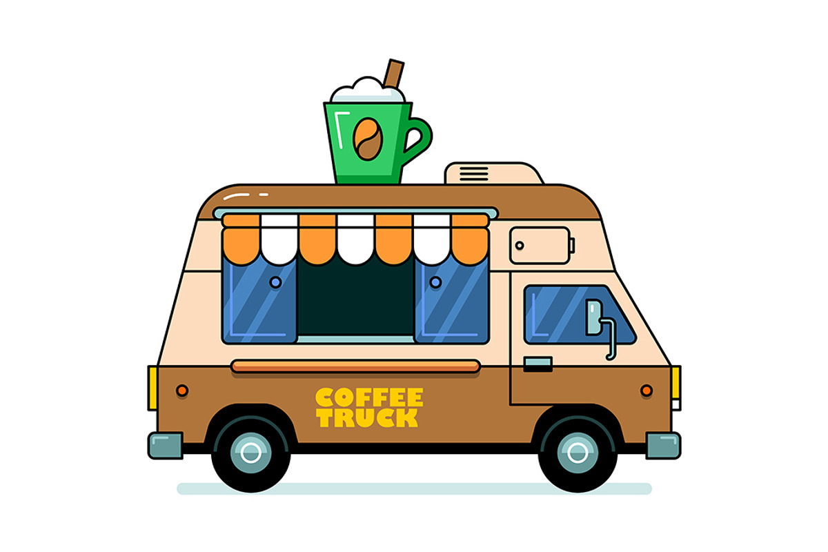 Food Truck, a Graphic by Volyk (Photo 4 of 6)
