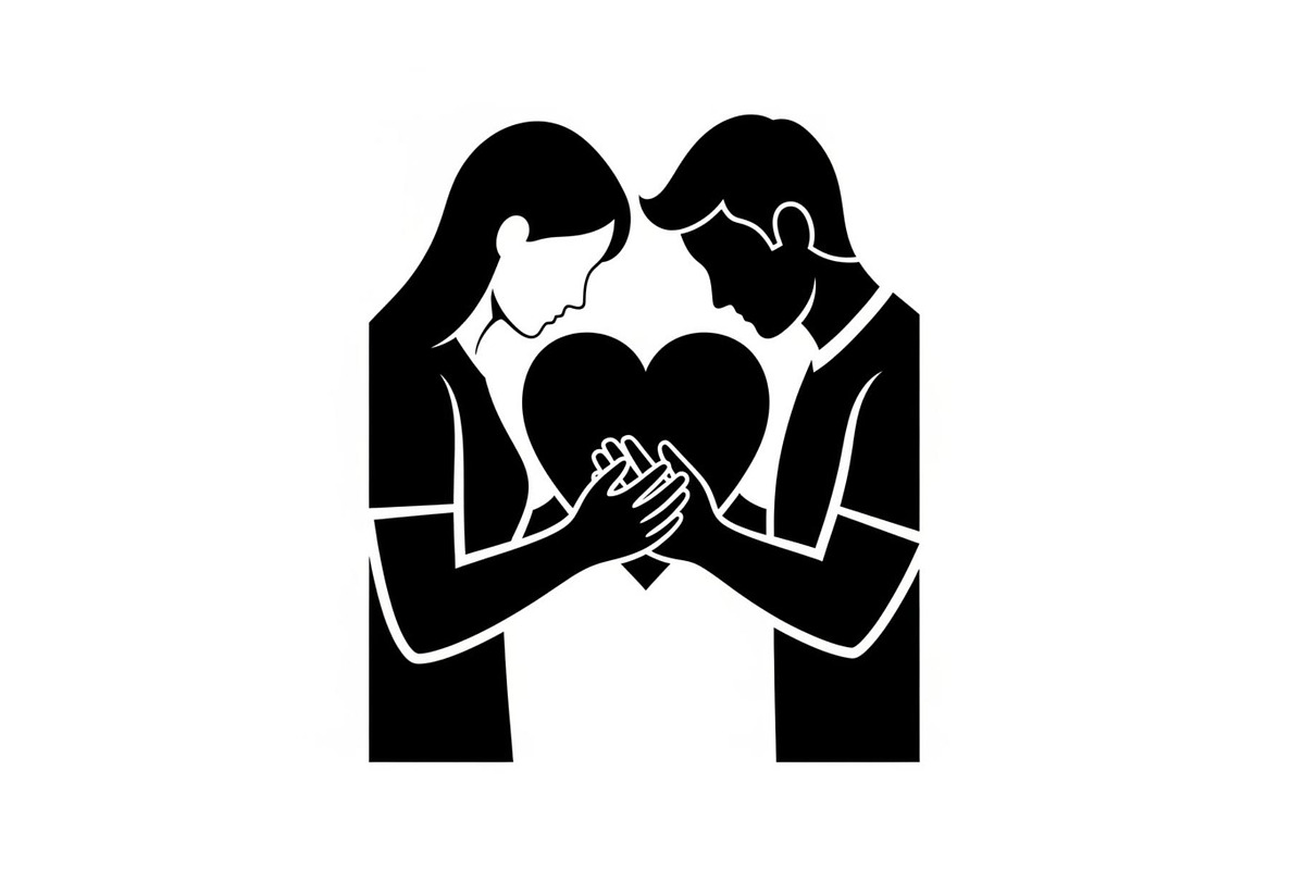 Couple Love Silhouette Bundle, an Illustration by jahid234 (Photo 7 of 48)