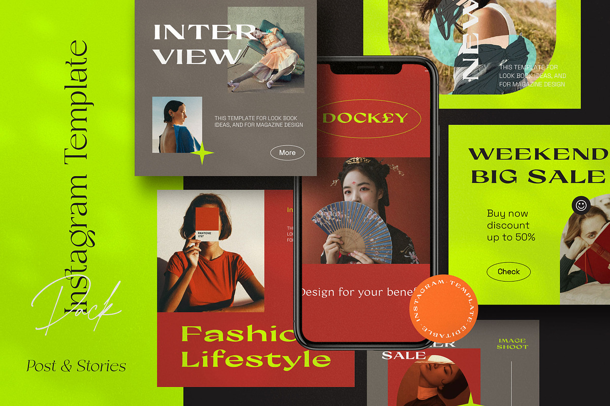 Dockey - New Brand Social Media, a Social Media Template by Dirtytemp Studio (Photo 9 of 14)