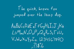 Lilyfont Childrens Handwriting Font