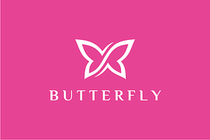 Infinity Butterfly Logo