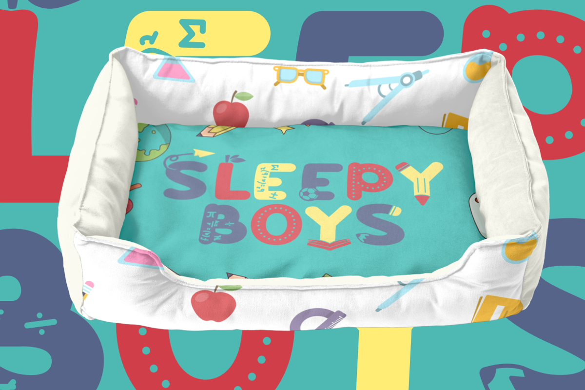 Super School - Funny Kids 10 Various, a Font by PutraCetol Studio (Photo 6 of 11)
