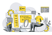 Business Outline Illustrations, a Templates & Theme by alexdndz (Thumbnail 44 of 52)
