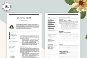 Resume CV Templatefor Microsoft Word