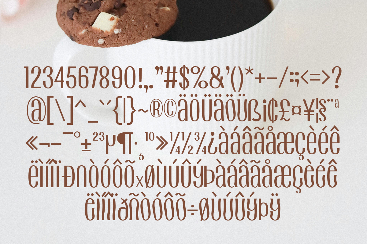 Echolette Breeze - Playful Condensed, a Sans Serif Font by Afkari Studio (Photo 9 of 9)