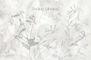 Glorioza floral wall mural, a Wallpaper Graphic by Timofi Art (Thumbnail 4 of 18)