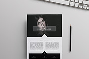 Blog Media Kit Template | Two Pages, a Stationery Template by Blogger Kit Co. (Thumbnail 2 of 6)