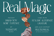 Real Magic, a Serif Font by Nathatype (Thumbnail 1 of 10)