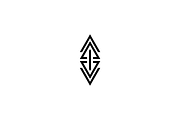 Modern Triangle Arrow Logo, a Branding & Logo Template by Luxury Logos (Thumbnail 3 of 4)
