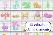 Game background illustration AI+PNG, a Decorative Illustration by a.weirdo.anlien (Thumbnail 2 of 3)
