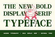 Elden Rue Bold Display Serif Font, a Serif Font by Rasio Studio (Thumbnail 7 of 11)