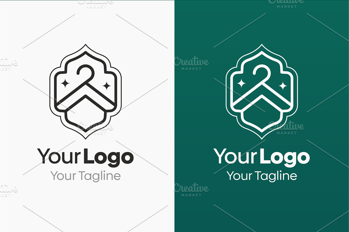 Muslim Wear Logo Template, a Branding & Logo Template by Grapixy (Photo 3 of 3)
