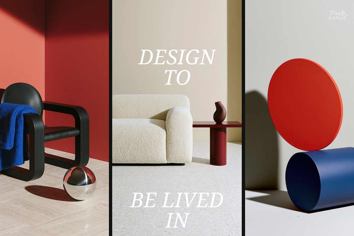 Bauhaus Primary Colors Stock Photos, a Beauty & Fashion Photo by Tale.Haus (Photo 18 of 19)