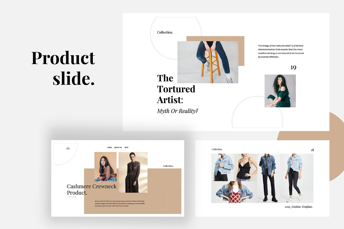 Collection - Fashion Keynote, a Presentation Template by Dirtytemp Studio (Photo 3 of 11)