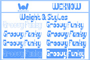Groovy Funky Font, a Font by weknow (Thumbnail 7 of 8)