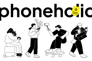 Phoneholic Illustrations