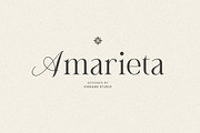Amarieta Elegant Font, a Serif Font by Hishand Studio (Thumbnail 1 of 10)