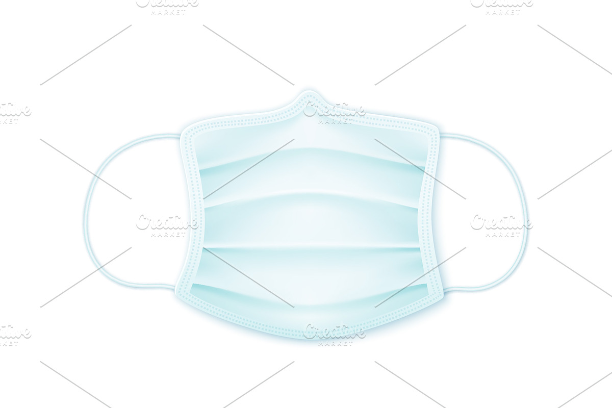 Realistic Vector Masks, a Healthcare Illustration by Alex Serada (Photo 6 of 6)