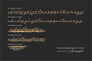 Signamarkova, a Handwritten Font by ahweproject (Thumbnail 13 of 16)