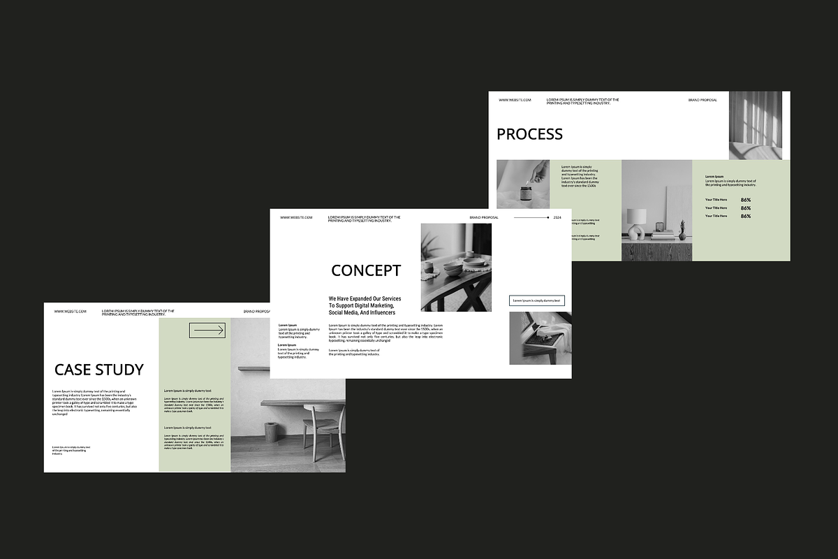 Brand Proposal Presentation Template, a Presentation Template by Spesifikstd (Photo 3 of 11)