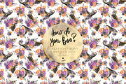 Halloween Witches Ghosts Patterns, a Pattern Graphic by KaramfilaS (Thumbnail 5 of 18)