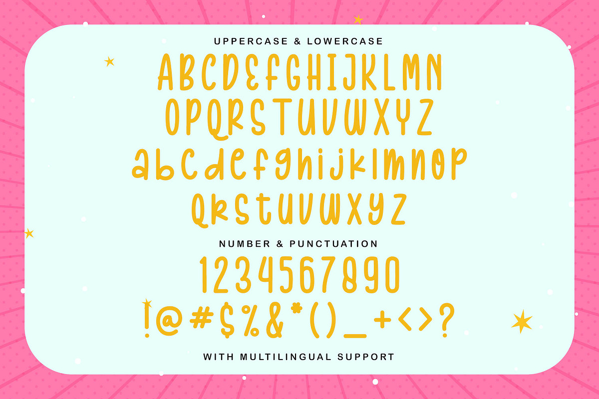 Barnie Kids - Playful Display Font, a Handwritten Font by StringLabs (Photo 10 of 11)