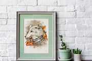 Fall animals clipart, an Animal Illustration by Belusuab (Thumbnail 4 of 10)