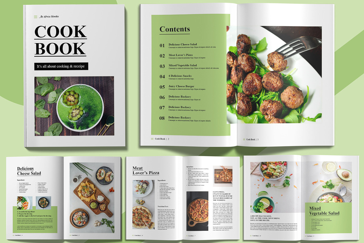 Cook Book Cooking Magazine, a Magazine Template by MightyDesign (Photo 1 of 7)