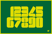 Blox | Retro Display | 3 Fonts, a Sans Serif Font by Superfried Font Shop (Thumbnail 2 of 10)