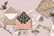 Meadow of Flowers Vector Collection, a Texture Illustration by Pati Paints (Thumbnail 2 of 12)