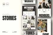 Social Media Kit Stories Template, a Social Media Template by ArtisanaAura (Thumbnail 1 of 13)