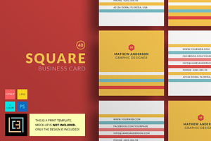 Square - Business Card 40