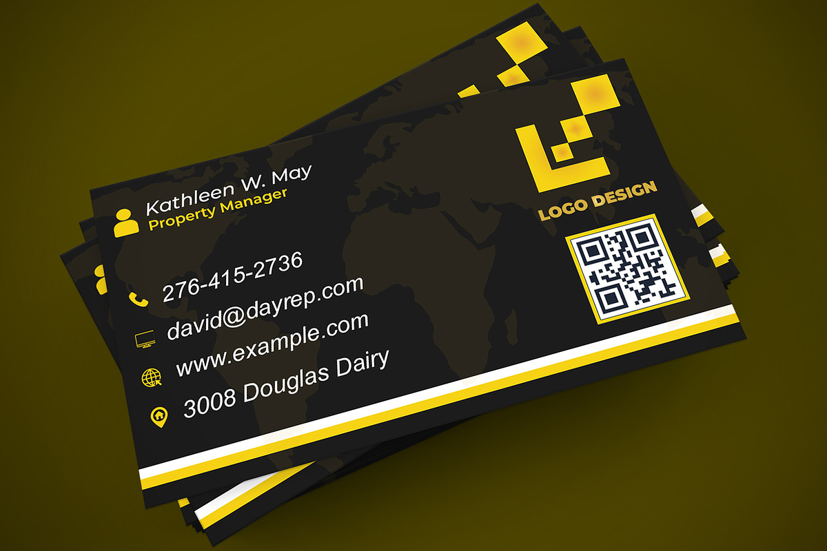 Premium Corporate Card PSD preview 5