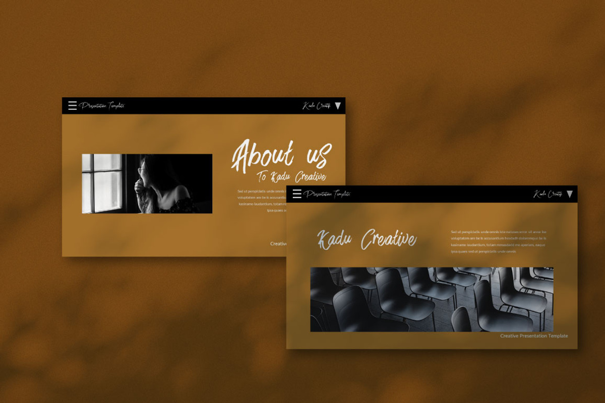 Kadu Creative Powerpoint Template, a Presentation Template by nyilstudio
