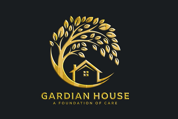 Guardian House & Tree Logo | Real Estate & Home Care preview 5