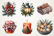 Cozy Christmas Vibes Clipart Bundle, an Illustration by RobertsArt (Thumbnail 6 of 7)