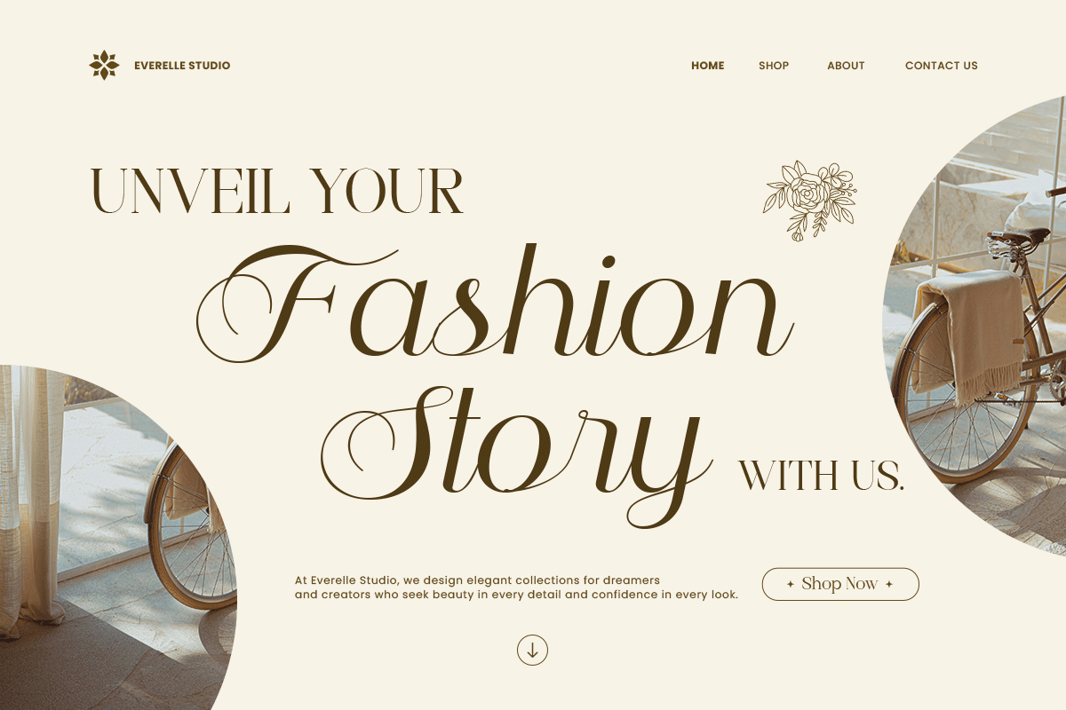 Sunray Aura – Modern Serif & Script, a Serif Font by roomspace creative lab (Photo 2 of 11)