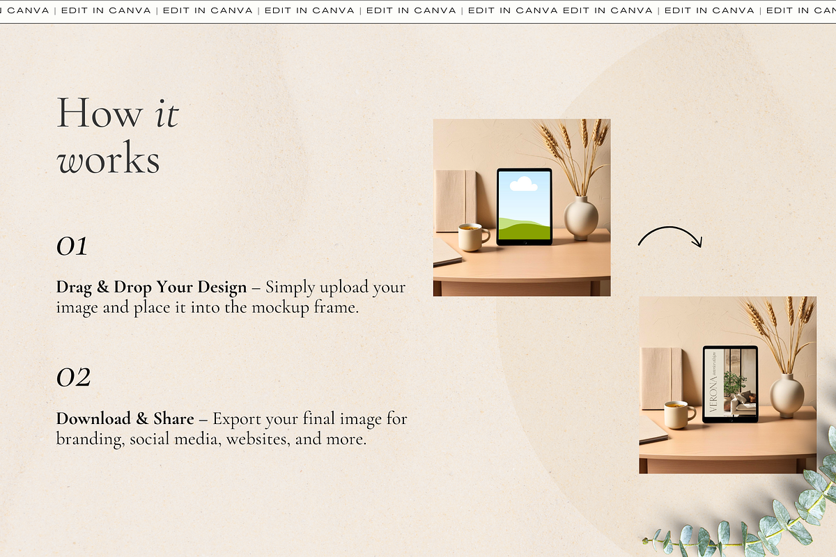 iPhone, iPad, Laptop Canva Mockups, a Mac Mockup by Matisse Studio (Photo 9 of 10)