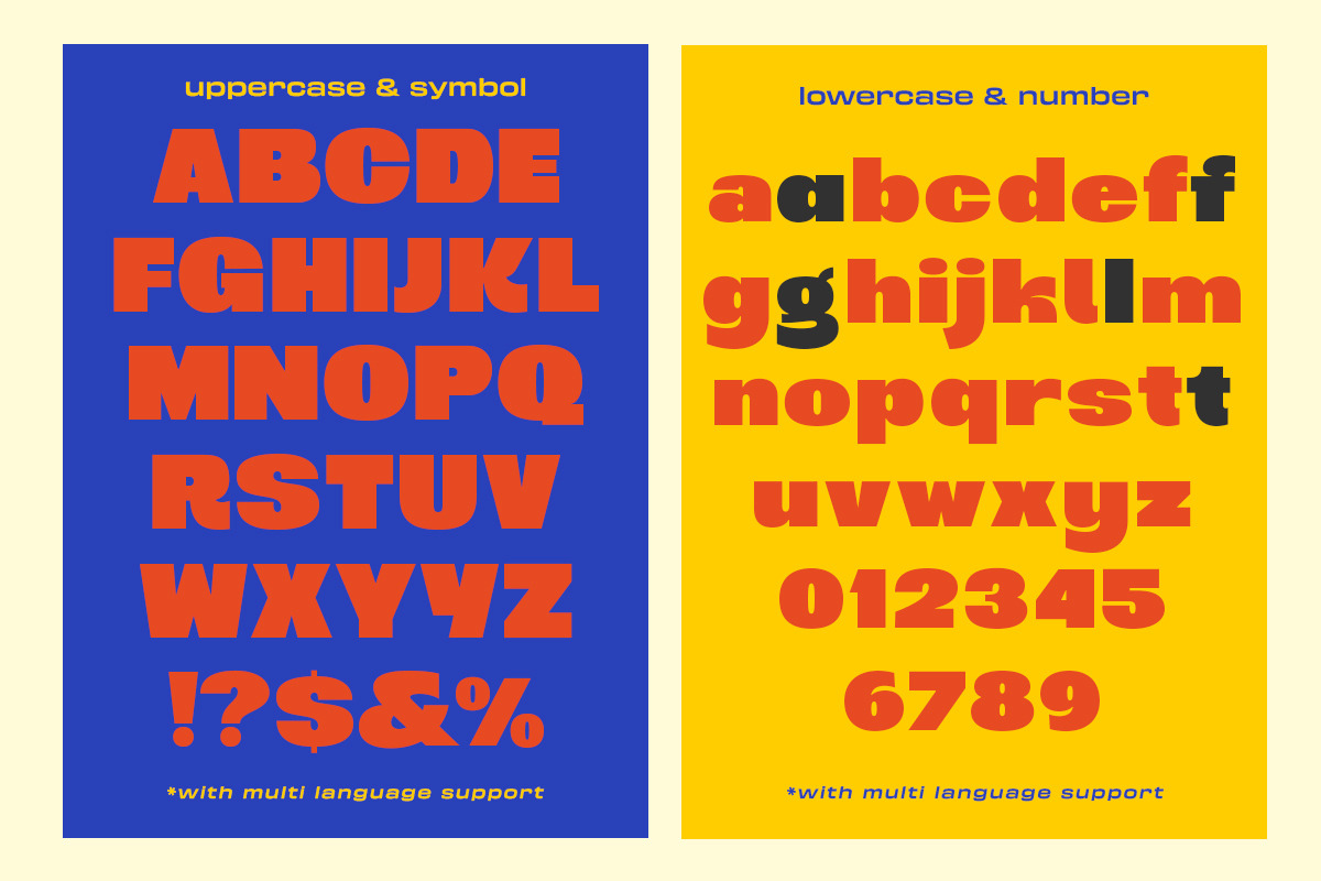 Napole Bold Sans, a Sans Serif Font by Letterhend Studio (Photo 8 of 9)