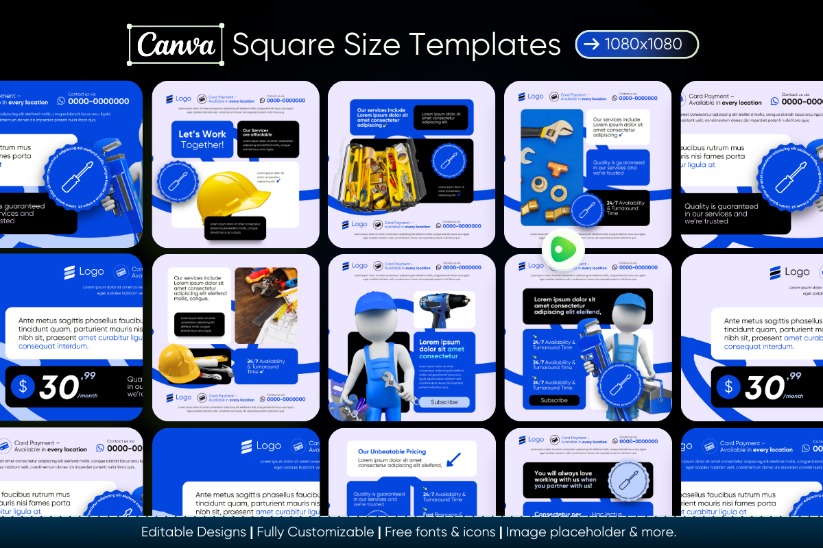 Home Hero – Canva Marketing Template, a Social Media Template by Exceptionalways (Photo 3 of 5)