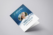 Blue Sky Funeral Program Template, a Brochure Template by Template Shop (Thumbnail 2 of 5)