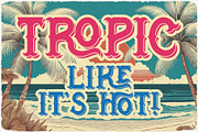 Aloheaven Vintage Label Font, a Serif Font by JumboDesign (Thumbnail 4 of 5)