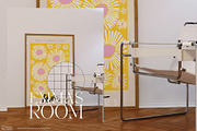 EMMAS ROOM Interior & Frame Mockup, a Household Mockup by Stykke Studio (Thumbnail 3 of 19)
