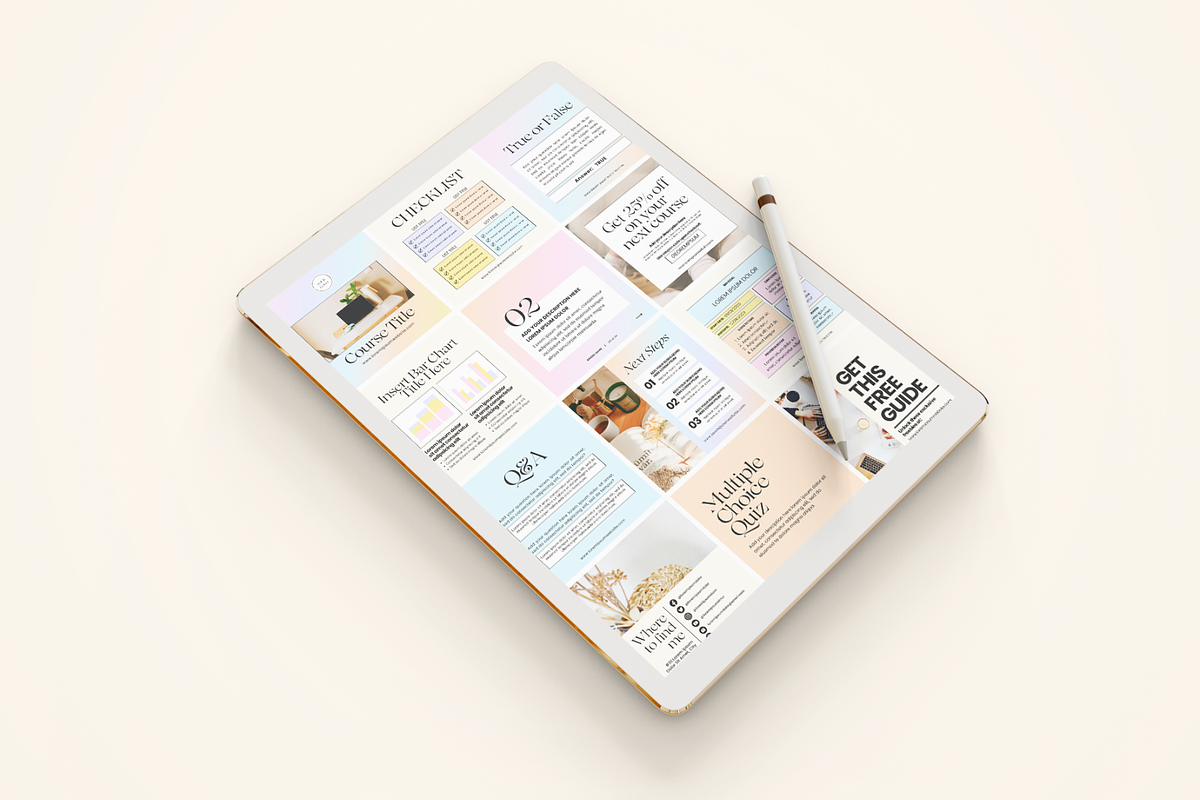 IRIS Course Creator Instagram Posts, a Social Media Template by Creatif Foundry (Photo 8 of 8)