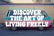 Baldock Retro Font, a Sans Serif Font by Rillatype (Thumbnail 3 of 9)