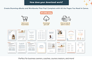 Ebook Workbook Canva Template, a Templates & Theme by Cate Creates (Thumbnail 4 of 10)