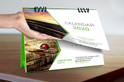 Desk Calendar for 2020 V_2, a Stationery Template by graphicbox (Thumbnail 4 of 5)