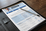 Resume Cv Template Word Apple Pages, a Resume Template by Tbunny (Thumbnail 4 of 5)