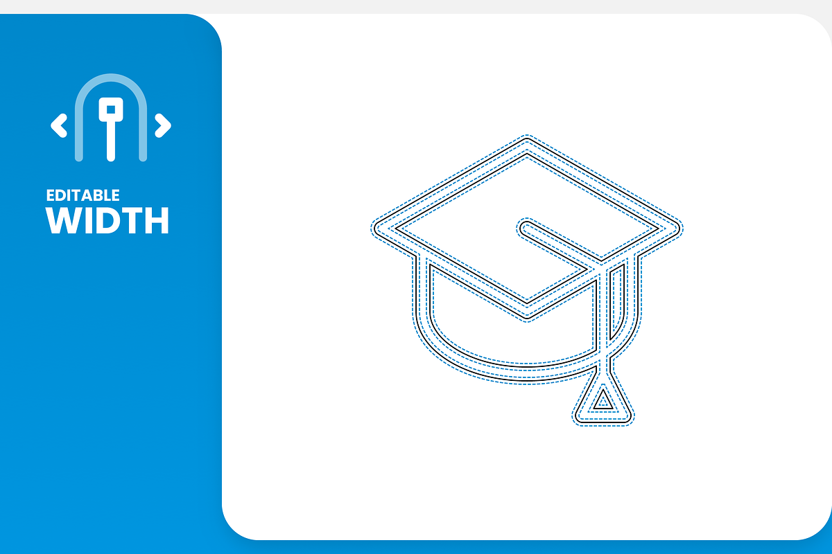 Education Line Icons, an Outline Icon by RudenkoArts (Photo 4 of 4)