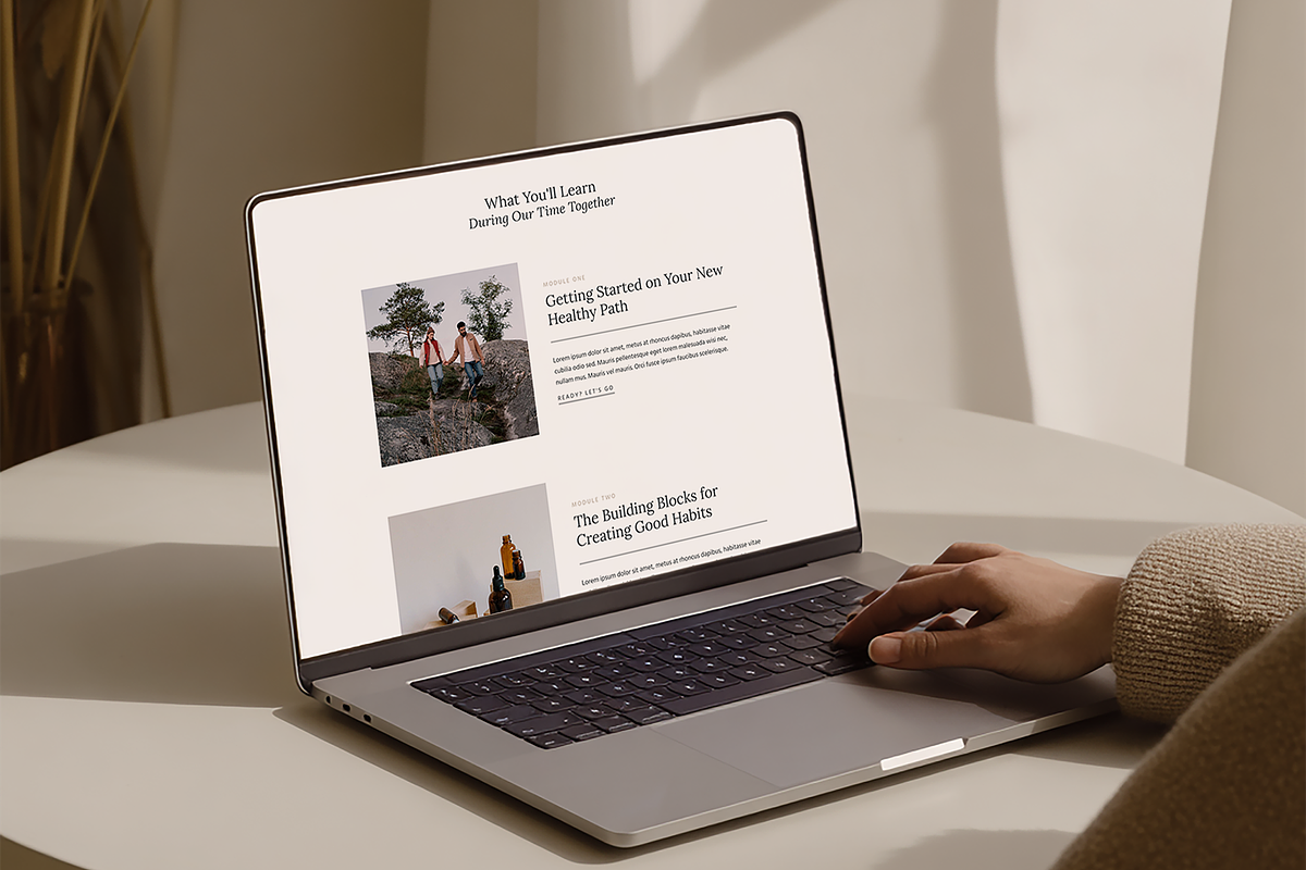 Parker Kajabi Theme (NEW FOR 2025), a Websites & App Template by Regent Parkette (Photo 9 of 9)
